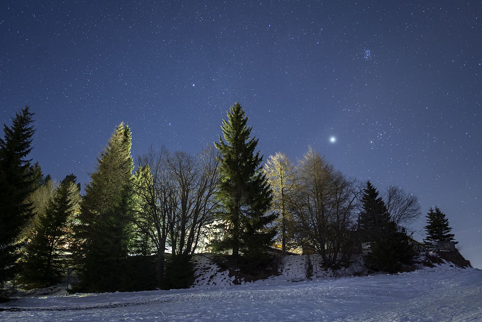 Jupiter Gerlitzen sípálya felett