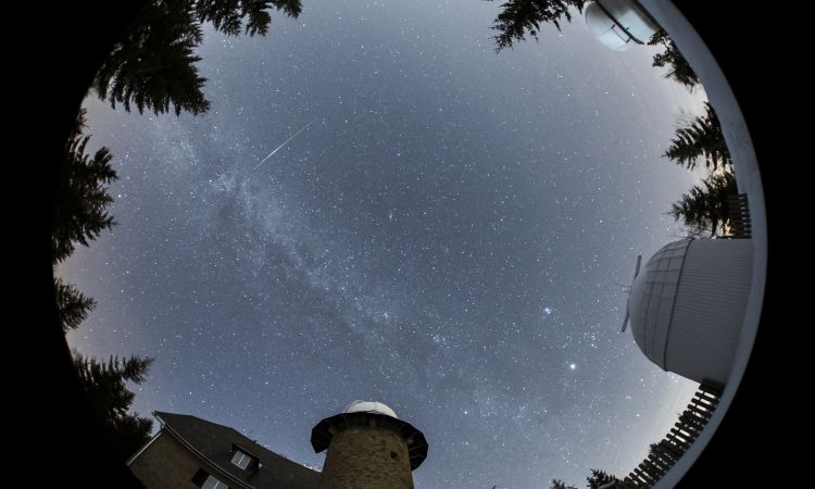 Kanzelhöhe Napfizikai Obszervatórium halszem optikával